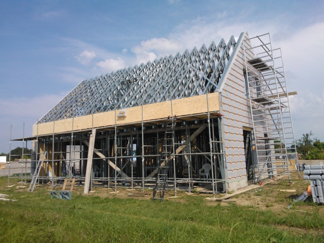 Nieuwbouw staalframe